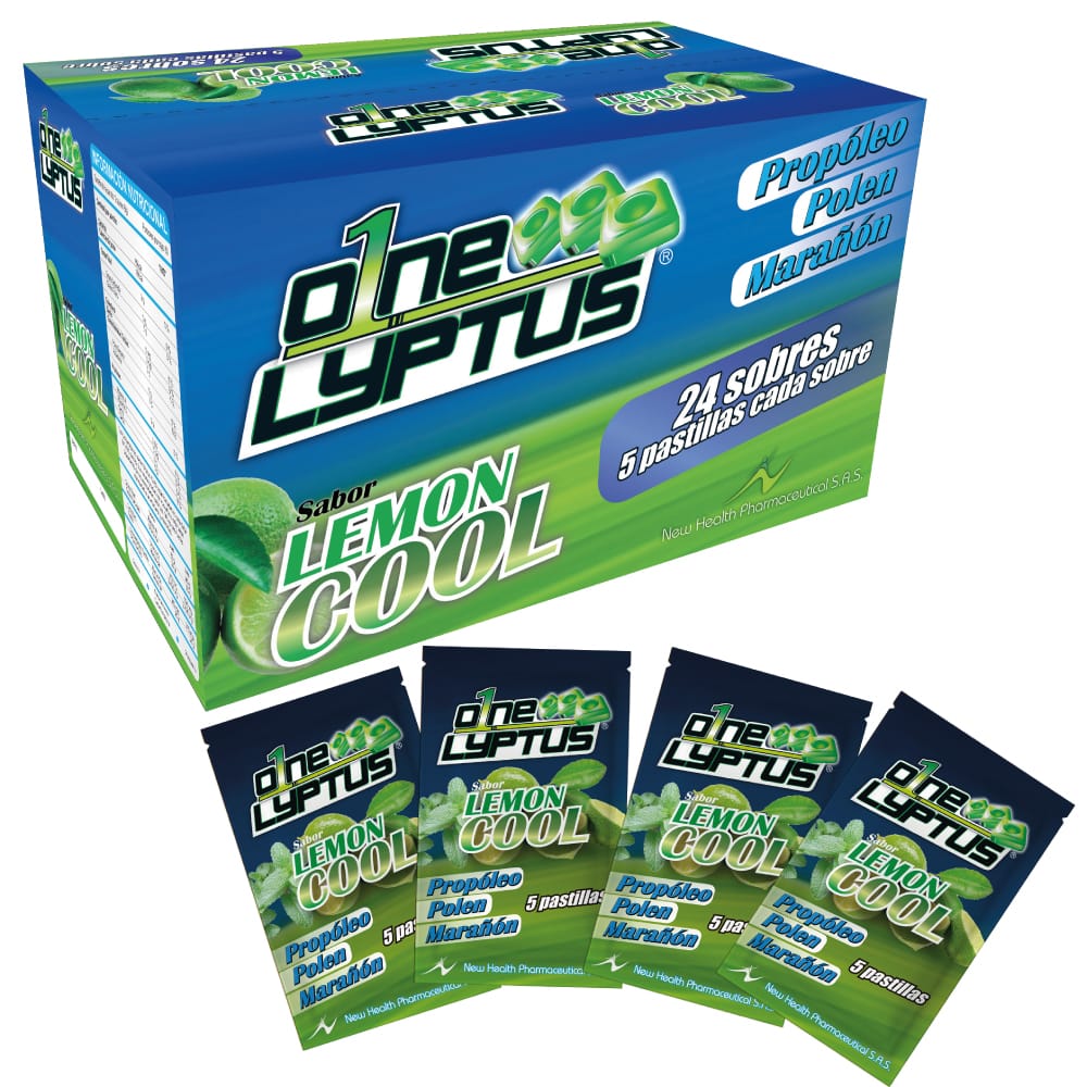 O1ne lyptus caramelos refrescantes para la garganta