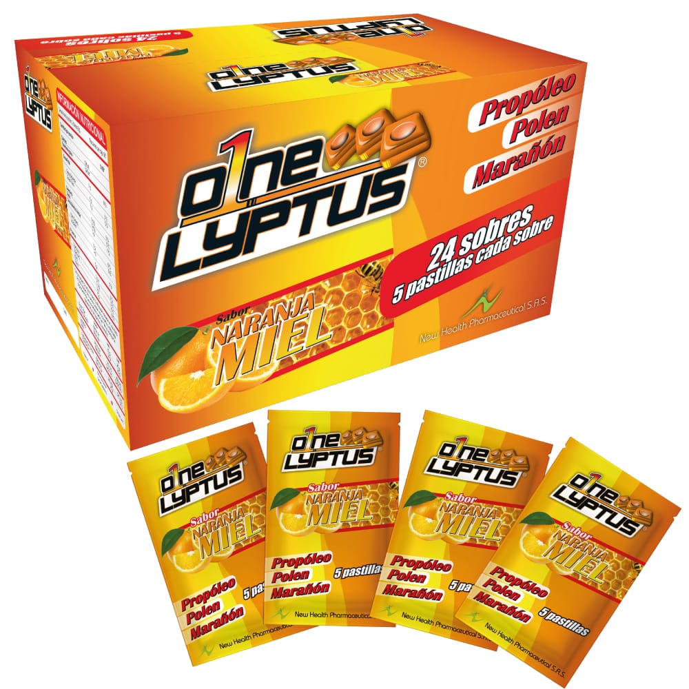 O1ne lyptus caramelos refrescantes para la garganta